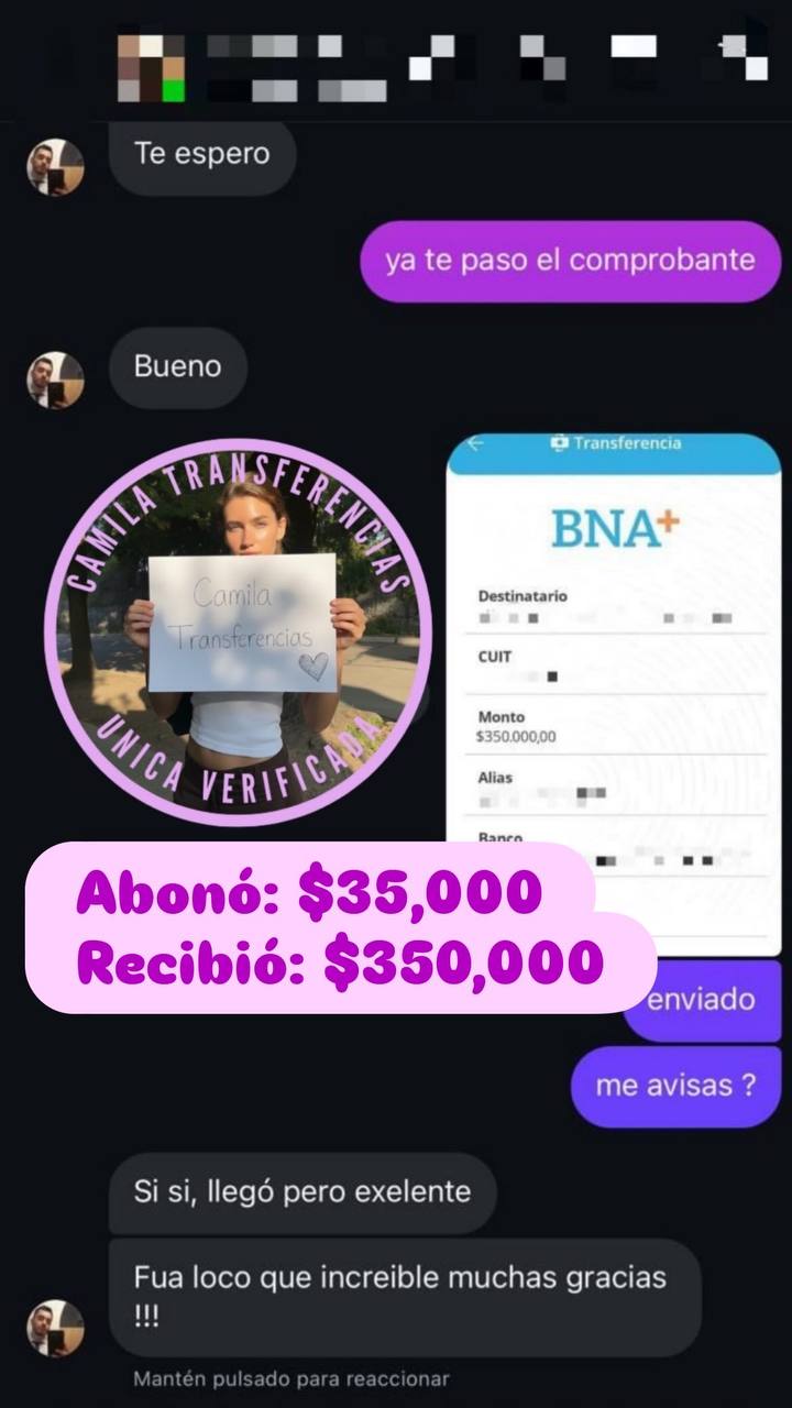 Referencia de operación